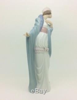 Lladro Porcelain Figurine The Flirt 5789 Art Deco Lady Retired Excellent Rare