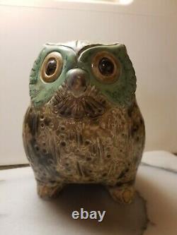 Lladro Porcelain Owl H 17 Cm X W 13 cm