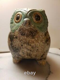Lladro Porcelain Owl H 17 Cm X W 13 cm