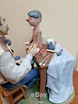 Lladro Puppet Painter #5396 Giuseppe & Pinocchio good condition