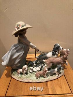 Lladro Puppy Parade. 6784. With box. Privilege piece