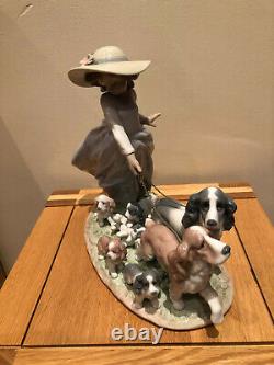 Lladro Puppy Parade. 6784. With box. Privilege piece