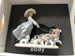 Lladro Puppy Parade. 6784. With box. Privilege series