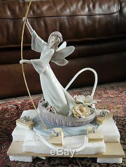 Lladro Rare Enchanted Lake #7679 Boxed