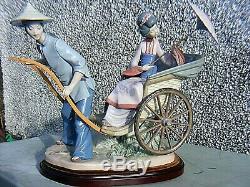 Lladro Rickshaw Chinese Ride 1383