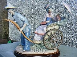 Lladro Rickshaw Chinese Ride 1383