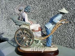 Lladro Rickshaw Chinese Ride 1383