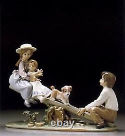 Lladro Seesaw Friends. 6169