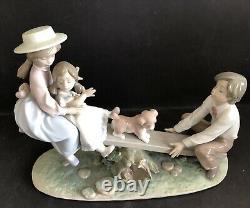 Lladro Seesaw Friends. 6169