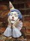 Lladro Sorrowful Clown Head Large 12 Tall Rare Retired 2001