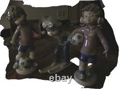 Lladro Sport Billy Trio All 3 Figurines Now Retired