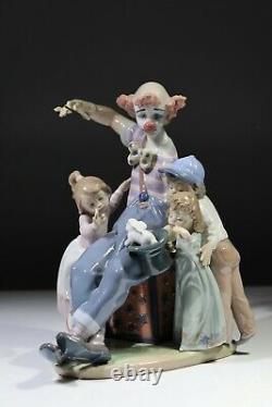 Lladro The Magic of Laughter Figurine Retired 1996 RARE Clown