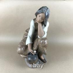 Lladro The Water Carrier Figurine Classic Water Carrier Retired Lladro 3525