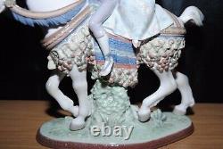 Lladro Valencian Couple On Horse Figurine #1472