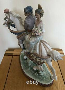 Lladro Valencian Couple on Horse. 1472. Limited edition. With box