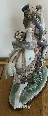 Lladro Valencian Couple on Horse. 1472. Limited edition. With box