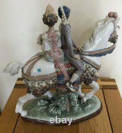 Lladro Valencian Couple on Horse. 1472. Limited edition. With box