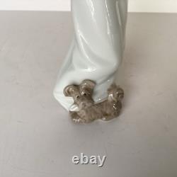 Lladro collectable figurine Nao Girl puppy 10 Unique Spain
