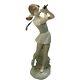 Lladro figure OUT OF THE ROUGH GIRL GOLFER Golfing Golf club NAO DAISA SPAIN
