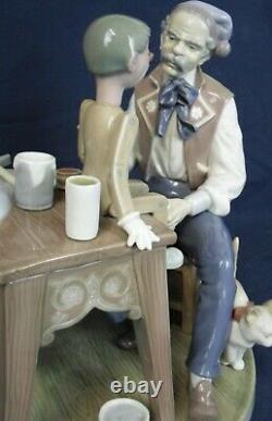 Lladro figure PUPPET PAINTER Pinocchio and Giuseppe model 5466