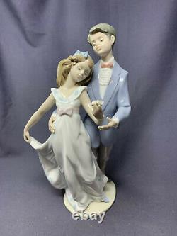 Lladro figure, Young Couple Dancing'Now & Forever', No. 7642