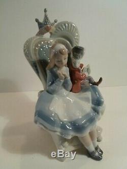 Lladro figurine Alice in Wonderland