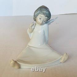 Lladro figurine Spain Nao Daisa Vtg sculpture statue decor Angel Girl dress gift