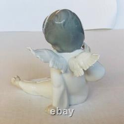 Lladro figurine Spain Nao Daisa Vtg sculpture statue decor Angel Girl dress gift