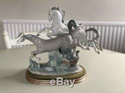 Lladro horses galloping 4655