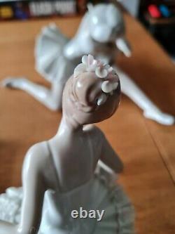 Lladro porcelain ballerina figurine ballet girl descanso recital 5496