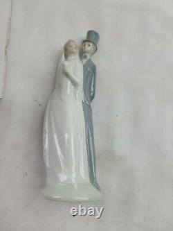 Llardo Nao Bride And Groom Nupcial Figure #109 New In Open Box Made Spain