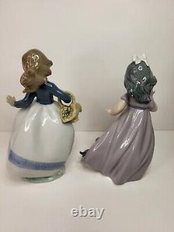 Lot of 2 NAO by LLadro Daisa Girls 1987, 1988 Excellent Condition