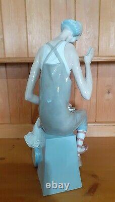 Lovely Large Lladro Figurine Clown & Little Ballerina'magic' 16 Inch Tall