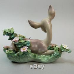 Lovely Lladro Fine Porcelain'a Quiet Moment' Fawn Figure 5673