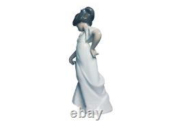 MINT Spain Vintage 1989 Pretty Nightgown withFlight NAO LLADRO OAISA BRILLO #01110