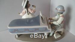 Mint Condition Lladro Jazz Band Figurine Jazz Duo 05930 Boxed