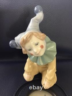 NAO-1985 BY LLADRO figurines Now you see it Jesters, Jangles, Pierrot-4 PCS. SET