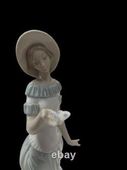 NAO BY LLADRO THE BUTTERFLY'S DANCE #1398 by Jose Javier Malavia MINT Cond