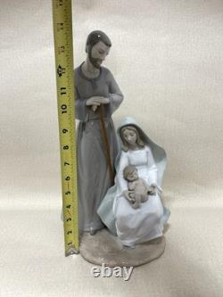 NAO BY LLADRO THE HOLY FAMILY 1402 IN BOX JESUS MARY JOSEPH Nativity