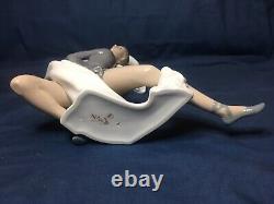 NAO BY Lladro DANCER WITH VEIL /Bailarina Con Velo ballet FIGURINE 00185 LARGE