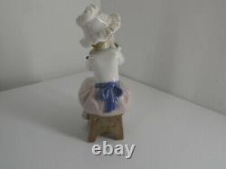 NAO By Lladro Big Hug Girl With Dog/Puppy Figure/Figurine Ornamental Piece E22