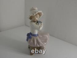 NAO By Lladro Big Hug Girl With Dog/Puppy Figure/Figurine Ornamental Piece E22