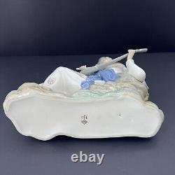 NAO By Lladro Oriental Melody Geisha Girl Playing Samisen Figurine #227