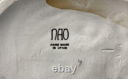 NAO Hand Made In Spain Porcelain Figurine Woman Leaning with Water Pitcher 14