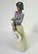 NAO Hand Made by LLADRO Bird's Flight Girl Young Lady Figurine Porcelain 10.75