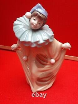 NAO LLADRO CIRCUS STAR PIERROT CLOWN PORCELAIN FIGURE SET x 3