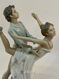 NAO LLADRO figurine Dancing on a Cloud Ballet Couple Man Woman NEW In Box