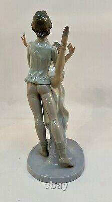 NAO LLADRO figurine Dancing on a Cloud Ballet Couple Man Woman NEW In Box