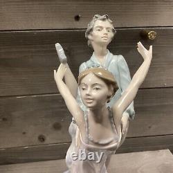 NAO LLADRO figurine Dancing on a Cloud Ballet Couple Man Woman PERFECT