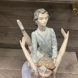 NAO LLADRO figurine Dancing on a Cloud Ballet Couple Man Woman PERFECT